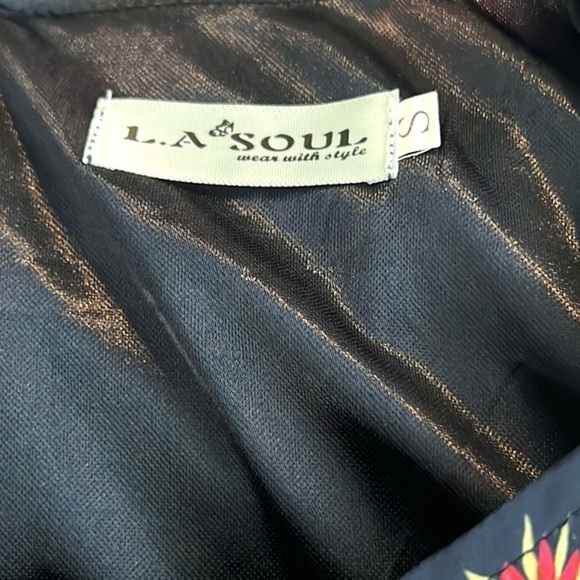 VTG,LA Soul,Dresses Fiesta Llama
Print Dress,Tie-Back,POCKETS,Lined, EUC,Size S - Picture 9 of 14